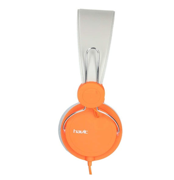 Buy Havit HV-H2198d Gaming Headset - Orange+Grey from Vmart in Pakistan
