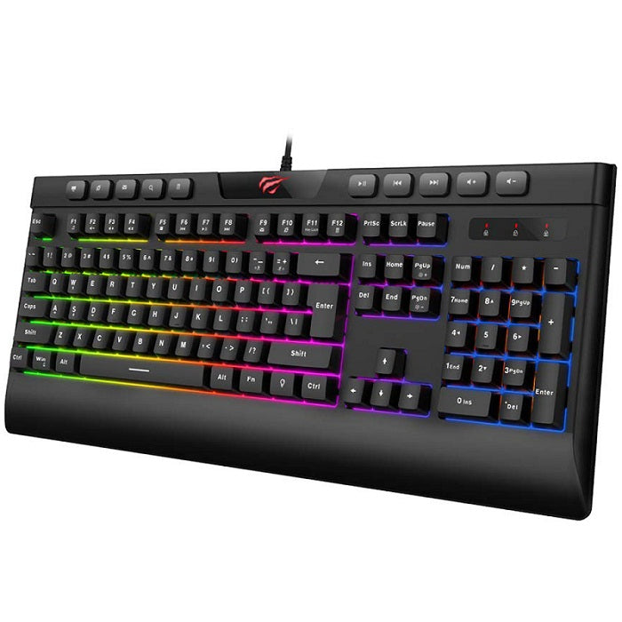Buy Havit KB487L RGB Gaming Keyboard Membrane Switch from Vmart in Pakistan