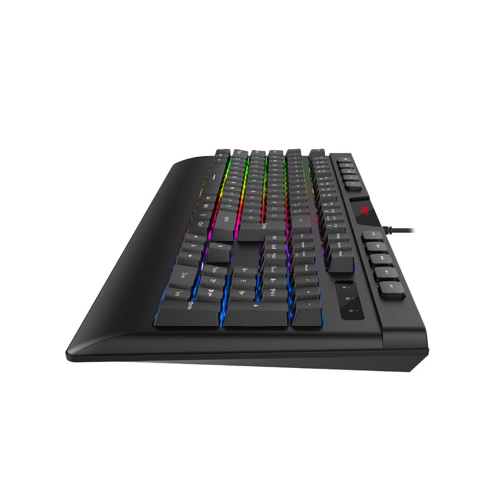 Buy Havit KB487L RGB Gaming Keyboard Membrane Switch from Vmart in Pakistan
