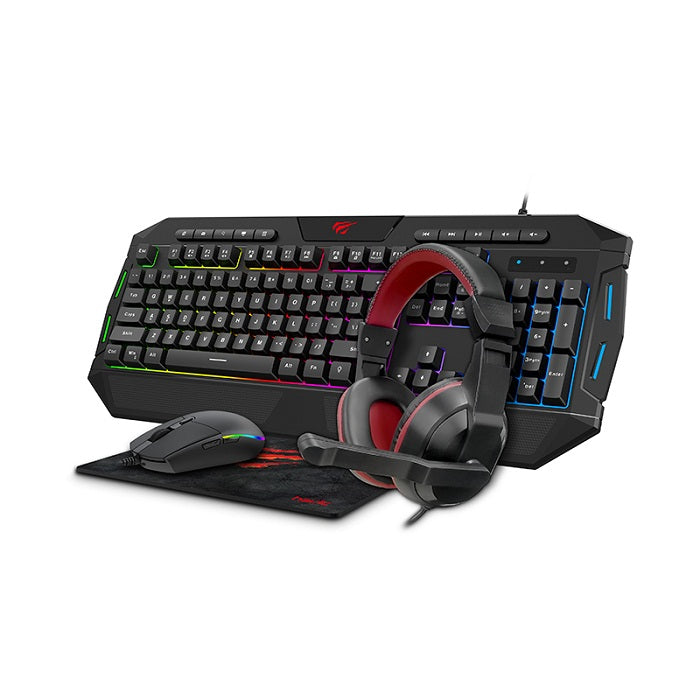 Buy Havit KB501CM 4 IN 1 Gaming Combo from Vmart in Pakistan