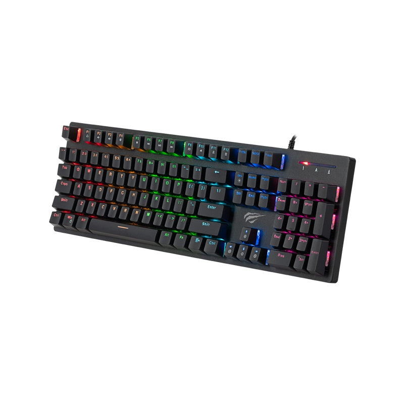 Buy Havit KB858L RGB Backlit Mechanical Keyboard from Vmart in Pakistan