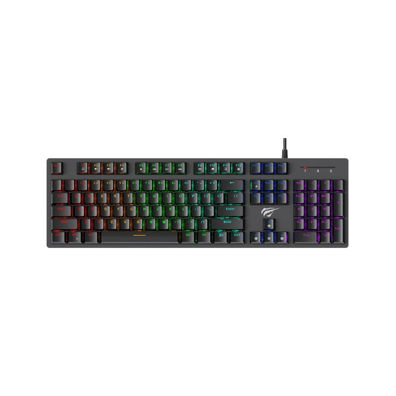 Buy Havit KB858L RGB Backlit Mechanical Keyboard from Vmart in Pakistan