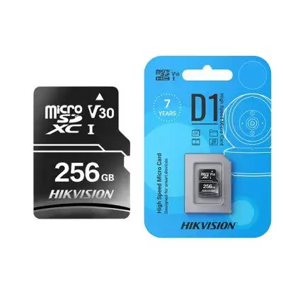 Buy Hikvision 256GB D1 High Speed MicroSD Card from Vmart in Pakistan
