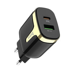 Buy Hoco C79A Zeus Wall Charger PD+QC3.0 EU Plug from Vmart in Pakistan