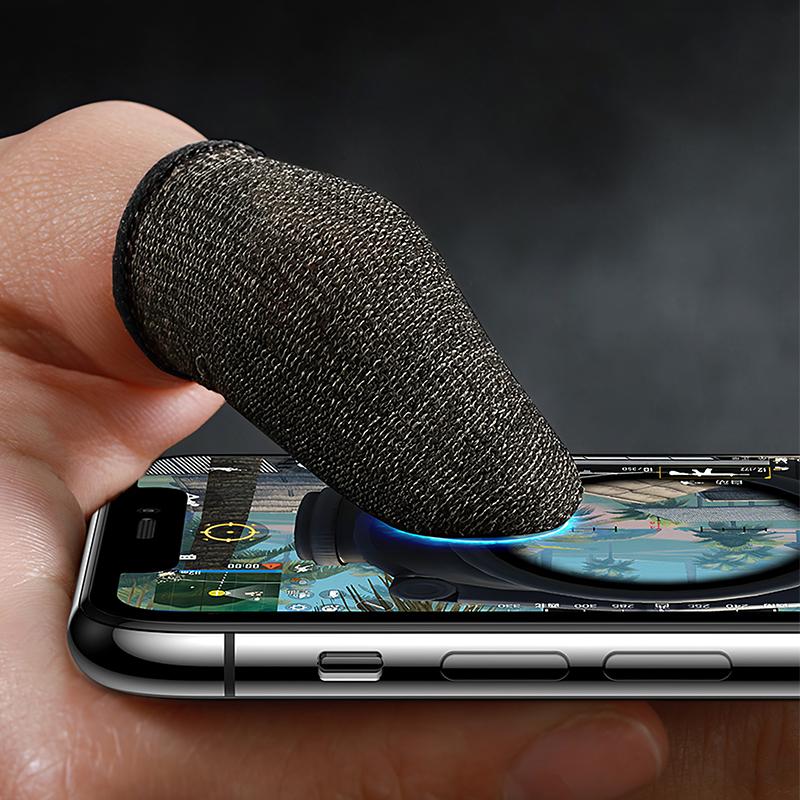 Buy Hoco GM4 Phantom Superconducting Fiber Mobile Game Finger Cots from Vmart in Pakistan
