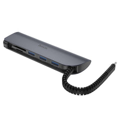 Buy Hoco HB17 Easy Connect Hub Type-C to USB3.0*3 + SD + TF from Vmart in Pakistan