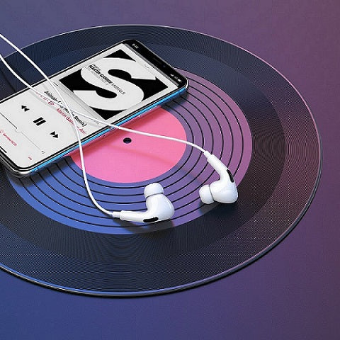 Buy Hoco M1 Pro Earphones – White from Vmart in Pakistan