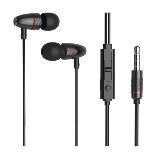 Buy Hoco M59 Magnificent Universal Earphones - Black from Vmart in Pakistan