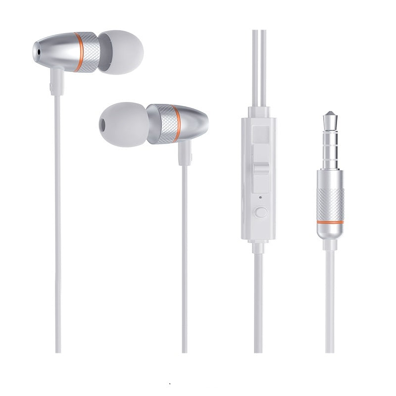 Buy Hoco M59 Magnificent Universal Earphones - Silver from Vmart in Pakistan