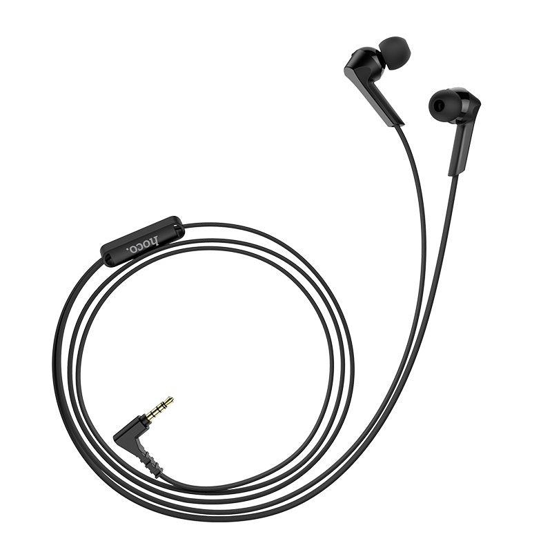 Buy Hoco M72 Admire Wired Earphones - Black from Vmart in Pakistan