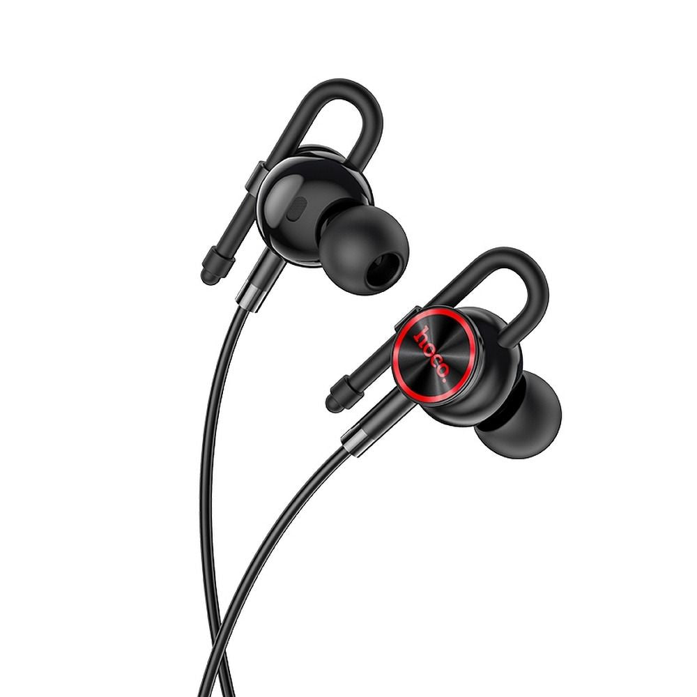 Buy Hoco M84 Perfection Earphones with Microphone 3.5mm - Black from Vmart in Pakistan