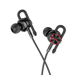 Buy Hoco M84 Perfection Earphones with Microphone 3.5mm - Black from Vmart in Pakistan