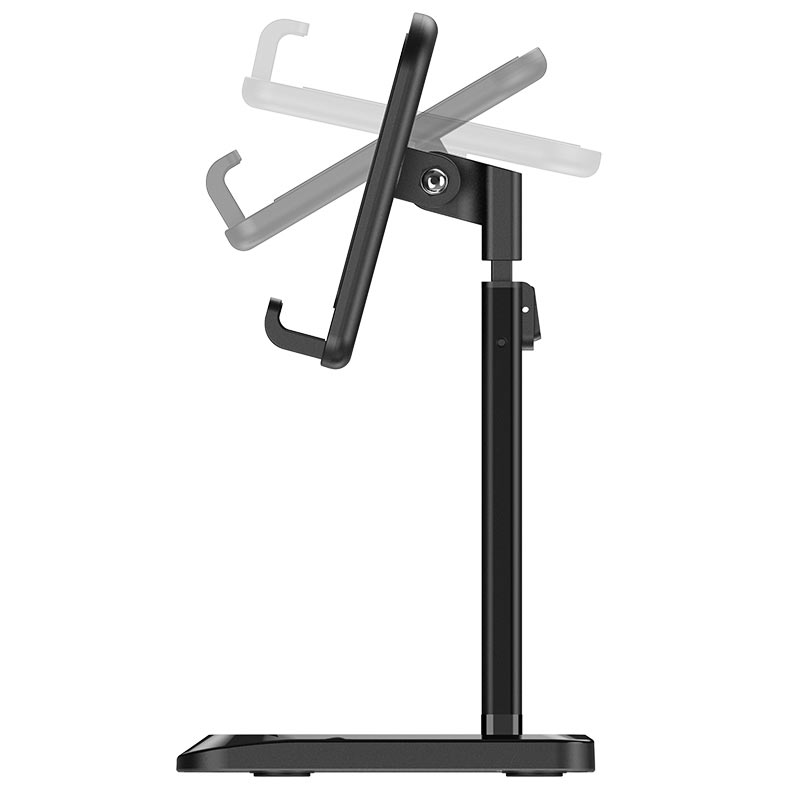 Buy Hoco PH27 Stable Telescopic Tabletop Holder - Black from Vmart in Pakistan