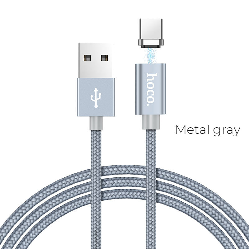 Buy Hoco U40A Magnetic Adsorption Type-C Charging Cable from Vmart in Pakistan