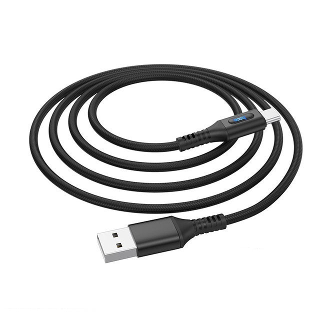 Buy Hoco U79 Admirable Smart Power Off Charging Data Cable For Type-C from Vmart in Pakistan