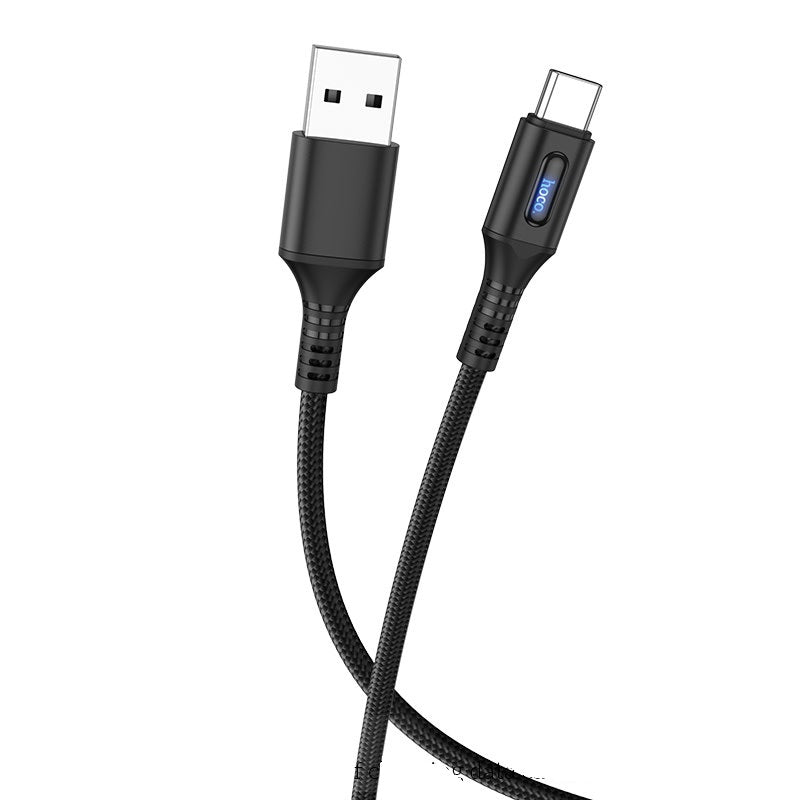 Buy Hoco U79 Admirable Smart Power Off Charging Data Cable For Type-C from Vmart in Pakistan
