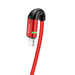 Buy Hoco U93 Shadow USB to Lightning Charging Data Sync Cable - Red from Vmart in Pakistan