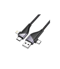 Buy Hoco U95 4 In 1 Multifunction PD Fast Charging Data Cable from Vmart in Pakistan
