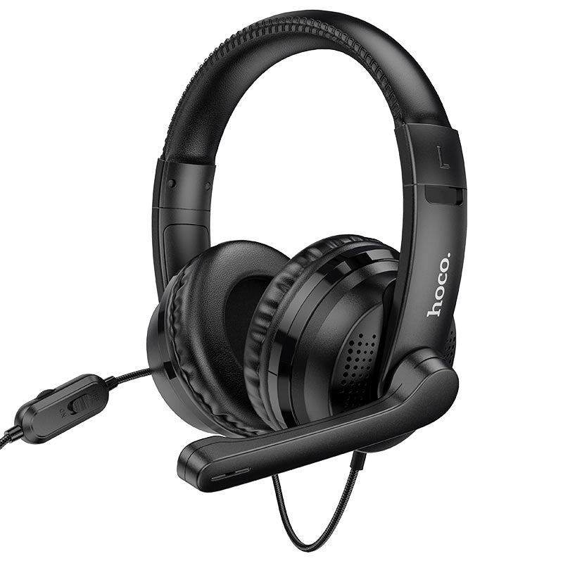 Buy Hoco W103 Magic Tour Wired Gaming Headset - Black from Vmart in Pakistan