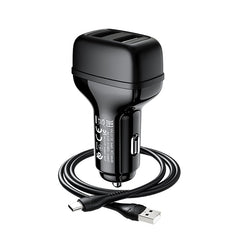 Buy Hoco Z36 Leader Car Charger Dual Port Set with Micro USB Cable from Vmart in Pakistan