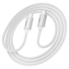 Buy Hoco U134 Primero Type-C to Type-C PD 240W Fast Charge Cable 1.8m Gray from Vmart in Pakistan