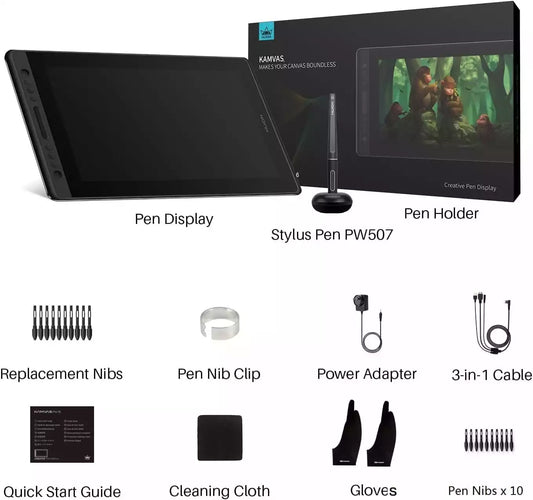 Buy Huion Kamvas Pro 16 Drawing Tablet from Vmart in Pakistan