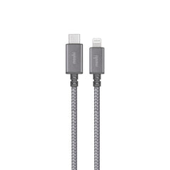 Buy Moshi Integra USB-C Charge/Sync Cable With Lightning Connector (1.2 m) - Titanium Gray from Vmart in Pakistan