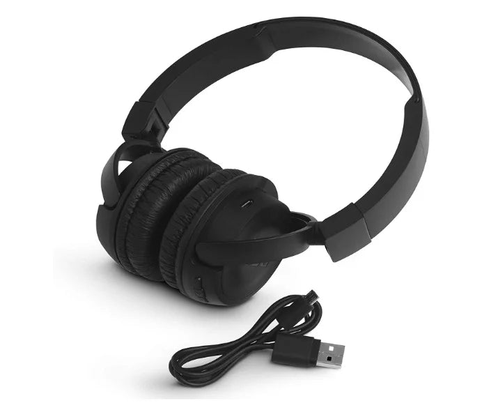 Buy JBL T460BT Extra Bass Wireless On-Ear Headphones - Black from Vmart in Pakistan
