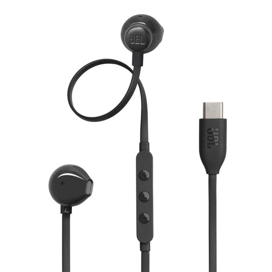 Buy JBL Tune 305C USB Wired Hi-Res Earbud Headphones Black from Vmart in Pakistan