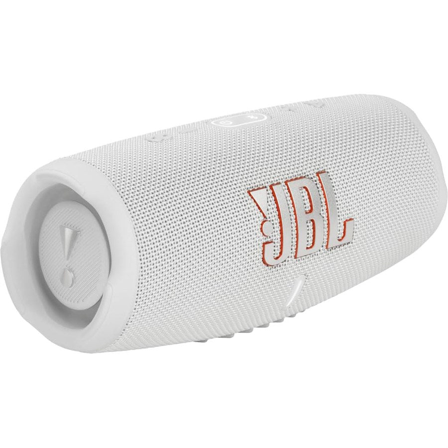 Buy JBL Charge 5 Portable Waterproof Speaker with Powerbank White from Vmart in Pakistan