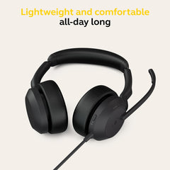 Buy Jabra Evolve2 50 Wired Stereo Headset Teams Certified from Vmart in Pakistan