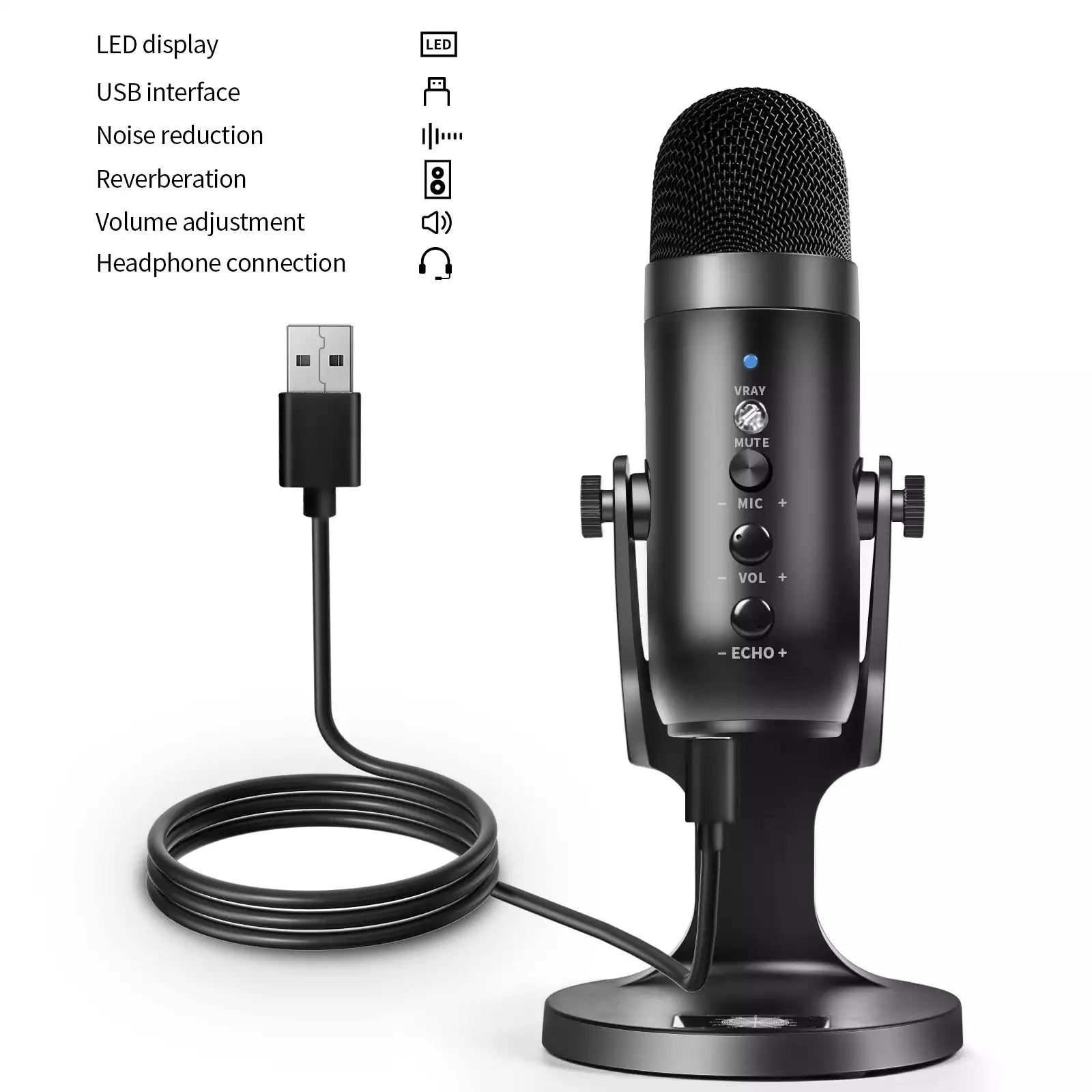 Buy Jmary MC-PW8 Professional USB Microphone from Vmart in Pakistan