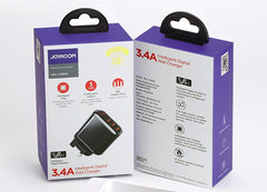 Buy Joyroom HKL-USB59 3 USB Port Wall Charger 3.4 Amp from Vmart in Pakistan