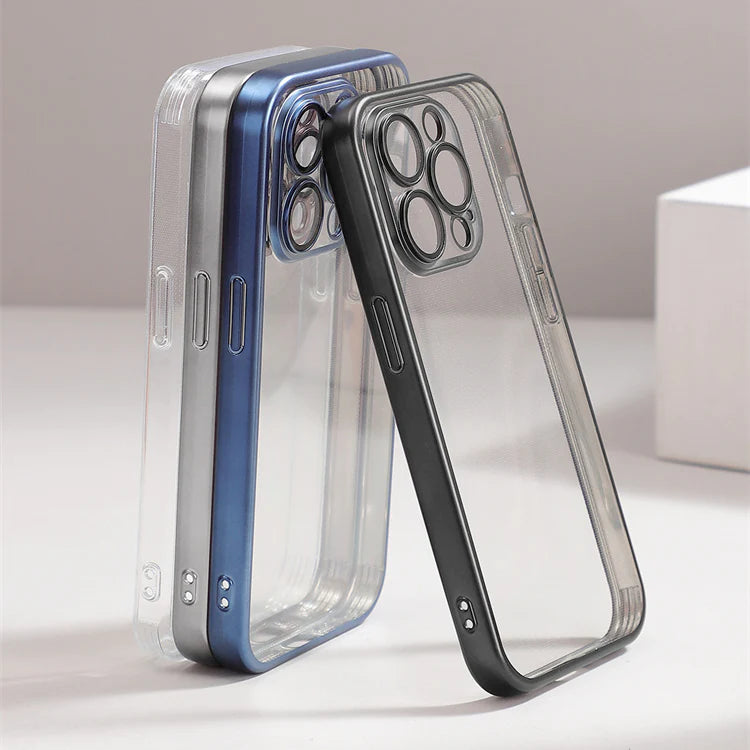 Buy Joyroom JR-15Q2 TPU Case with Lens Protector For iPhone 15 Pro - Clear from Vmart in Pakistan