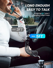 Buy Joyroom JR-CL07 3-in-1 Wired Car Charger (Type-C) from Vmart in Pakistan