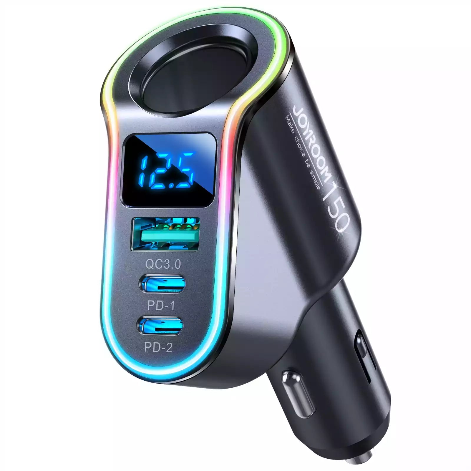 Buy Joyroom JR-CL21 150W 4-in-1 Car Charger from Vmart in Pakistan