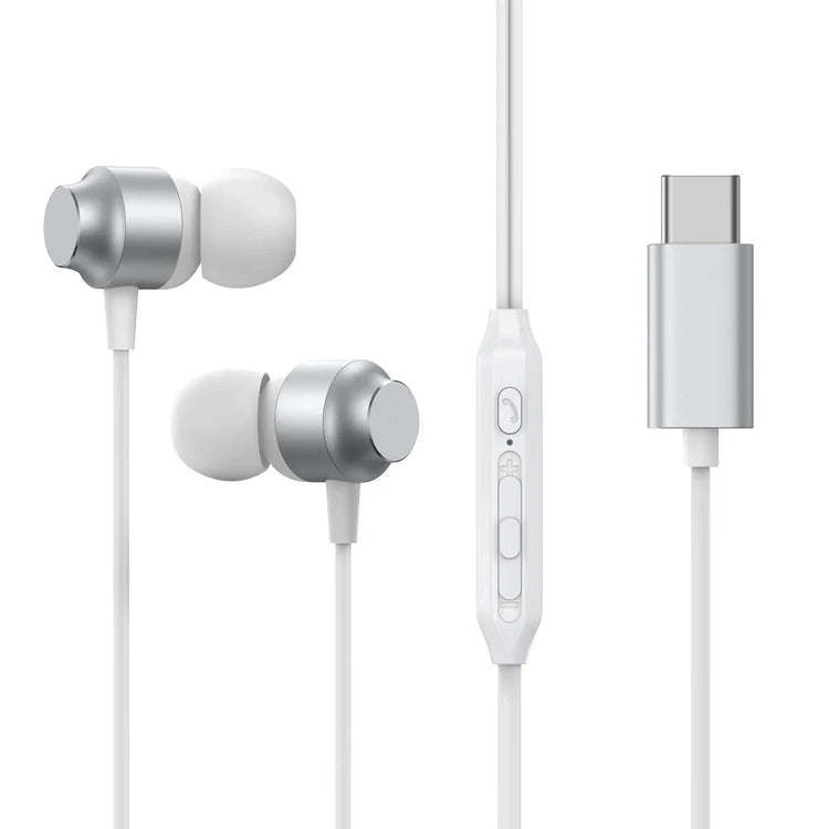 Buy Joyroom JR-EC06 Type-C Series In-Ear Metal Wired Earbuds from Vmart in Pakistan