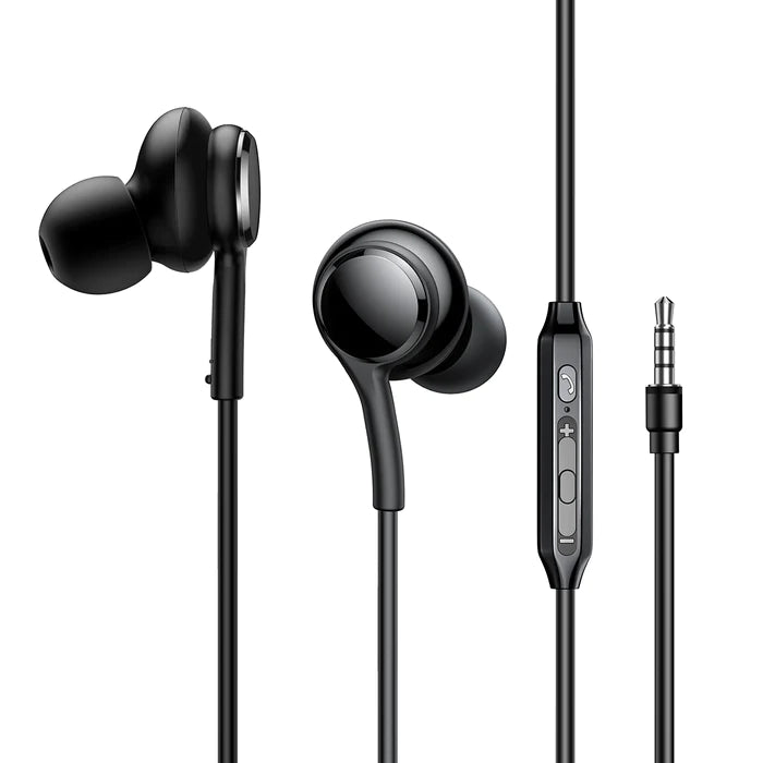 Buy Joyroom JR-EW02 Wired Series In-Ear Wired Earbuds - Black from Vmart in Pakistan
