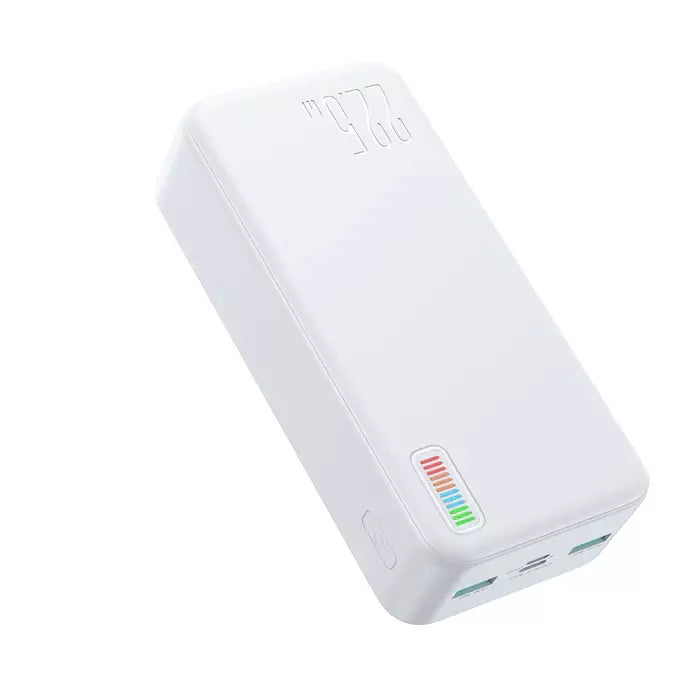 Buy Joyroom JR-QP196 Dazzling Series 22.5W Power Bank 30000mAh - White from Vmart in Pakistan