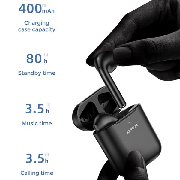 Buy Joyroom JR-T03S TWS Wireless Bluetooth Headset - Black from Vmart in Pakistan