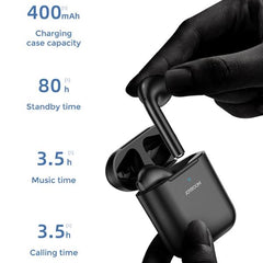 Buy Joyroom JR-T03S TWS Wireless Bluetooth Headset - Black from Vmart in Pakistan