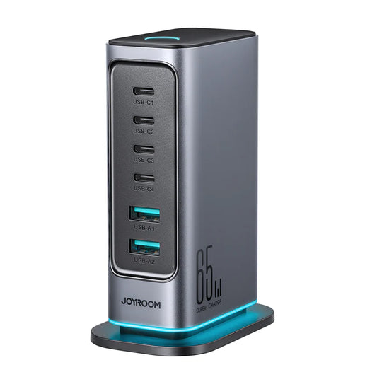 Buy Joyroom JR-TCM02 65W Multi Port Charger EU from Vmart in Pakistan