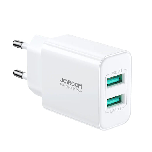 Buy Joyroom JR-TCN04 2.1A 2USB Charger EU from Vmart in Pakistan