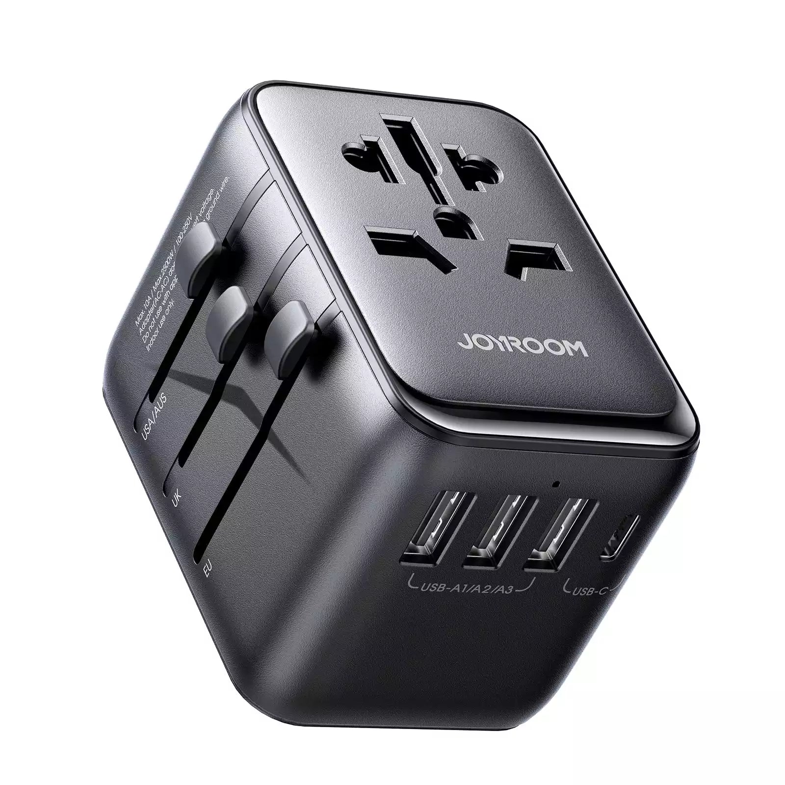 Buy Joyroom JR-TCW01 17W Universal Travel Adapter Black from Vmart in Pakistan