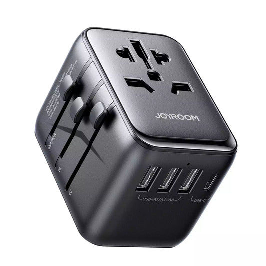 Buy Joyroom JR-TCW01 17W Universal Travel Adapter Black from Vmart in Pakistan