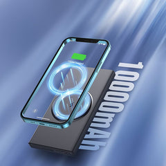 Buy Joyroom JR-W010 Magnetic MagSafe Power Bank 10000mAh Black from Vmart in Pakistan