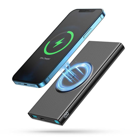 Buy Joyroom JR-W010 Magnetic MagSafe Power Bank 10000mAh Black from Vmart in Pakistan