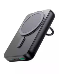Buy Joyroom JR-W050 20W Magnetic Wireless Power Bank with Ring Holder 10000mAh - Black from Vmart in Pakistan