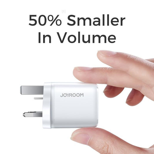 Buy Joyroom L-2A101 2.1A 10.5W Dual Ports Mini Fast Charger from Vmart in Pakistan