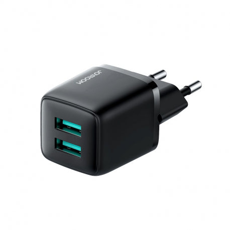 Buy Joyroom L-2A121 2.4A 2xUSB Fast Charger - Black from Vmart in Pakistan